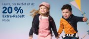 20% Extra-Rabatt auf die gesamte Kindermode im MyToys Shop
