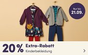 20% Extra-Rabatt auf die komplette Kinder- und Babymode bei MyToys