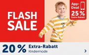 20% Extra-Rabatt auf die komplette Kindermode bei MyToys