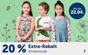 20% Extra-Rabatt auf die komplette Kindermode im MyToys Shop