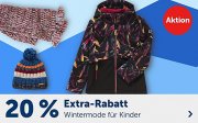 20% Extra-Rabatt auf die komplette Wintermode f&uuml;r Kinder bei MyToys