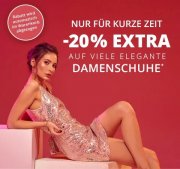 20% Extra-Rabatt auf elegante Damen-Schuhe im Schuhcenter