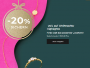 20% Extra-Rabatt auf funkelnde Schmuckst&uuml;cke f&uuml;r Damen und Herren im Valmano Shop