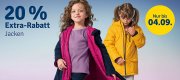 20% Extra-Rabatt auf Jacken im MyToys Shop
