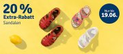 20% Extra-Rabatt auf Sandalen im MyToys Shop