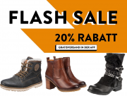 20% Extra-Rabatt auf Schuhe und Taschen f&uuml;r Damen und Herren im Mirapodo Shop