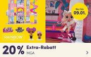 20% Extra-Rabatt auf Spielzeug von MGA bei MyToys