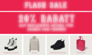20% Extra-Rabatt auf &uuml;ber 100.000 bereits reduzierte Artikel f&uuml;r Damen und Herren bei Mirapodo