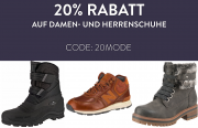 20% Extra-Rabatt auf &uuml;ber 150. 000 Damen und Herren Schuhe im Mirapodo Shop