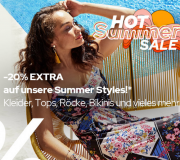 20% Extra-Rabatt auf &uuml;ber 2.600 Sommer Styles f&uuml;r Damen, Herren und Kinder bei Dress For Less