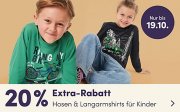 20% Extra-Rabatt auf &uuml;ber 20.000 Hosen, Pullover & Langarmshirts f&uuml;r Kids bei MyToys
