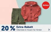 20% Extra-Rabatt auf &uuml;ber 27.000 Oberteile & Hosen f&uuml;r Kids bei MyToys