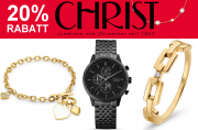20% Extra-Rabatt auf &uuml;ber 3.200 ausgew&auml;hlte Marken Uhren und Schmuckst&uuml;cke bei Christ