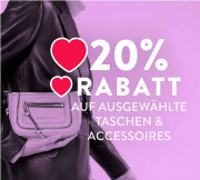20% Extra-Rabatt auf &uuml;ber 70.000 Taschen und Accessoires f&uuml;r Damen und Herren bei Mirapodo