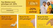 20% Extra-Rabatt aufbereits reduzierter Mode bei Ebay