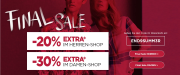 20% Extra-Rabatt f&uuml;r Herren & 30% f&uuml;r Damen auf alle bereits reduzierten Sale-Artikel im Eterna Shop