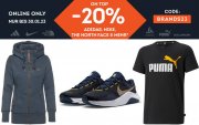 20% Extra-Rabatt On Top auf Adidas, Nike, The North Face & mehr bei SportScheck