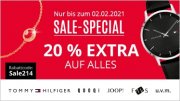 20% Extra-Rabatt On Top auf alle bereits um bis zu 60% reduzierten Sale-Artikel bei Christ
