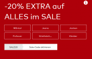 20% Extra-Rabatt On Top auf ALLES im Sale im ABOUT YOU Shop