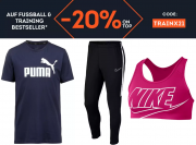 20% Extra-Rabatt On Top auf ausgesuchte Sportbekleidung bei SportScheck