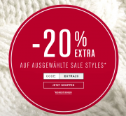 20% Extra-Rabatt On Top auf ausgew&auml;hlte reduzierte Artikel im s.Oliver Shop