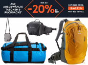 20% Extra-Rabatt On Top auf ausgew&auml;hlte Taschen und Rucks&auml;cke bei SportScheck