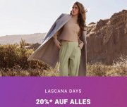 20% Extra-Rabatt On Top auf das komplette Sortiment inkl. Sale-Artikel bei Lascana