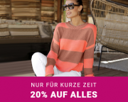 20% Extra-Rabatt On Top auf das komplette Sortiment inkl. Sale-Artikel bei Lascana