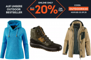 20% Extra-Rabatt On Top auf Outdoor Bestseller im SportScheck Shop