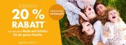 20% Extra-Rabatt On Top auf reduzierte Bekleidung & Schuhe f&uuml;r die ganze Familie im Karstadt Shop