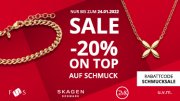 20% Extra-Rabatt On Top auf &uuml;ber 2.500 bereits reduzierte Schmuckst&uuml;cke bei Christ