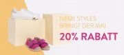 20% Extra-Rabatt On Top auf &uuml;ber 23.000 Damen- und Herrenschuhe im Mirapodo Shop
