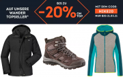 20% Extra-Rabatt On Top auf Wander Topseller bei SportScheck