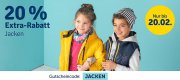20% Extrarabatt auf bereits reduziert Jacken im MyToys Shop