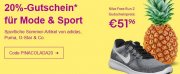 20% Gutschein f&uuml;r Mode und Sport bei Ebay
