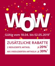 20 oder 30% on top auf reduzierte Artikel bei Takko