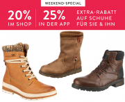 20% online oder 25% in der App auf alle Schuhe f&uuml;r Damen und Herren bei Mirapodo