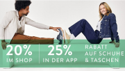 20% online oder 25% in der App auf Schuhe und Taschen f&uuml;r Damen und Herren bei Mirapodo