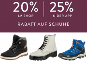 20% online oder 25% in der App auf &uuml;ber 60.000 Schuhe f&uuml;r Damen und Herren bei Mirapodo