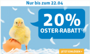 20%-Oster-Rabatt gilt bis zum 22.04.2019 f&uuml;r Deine n&auml;chste Bestellung bei Schlafwelt