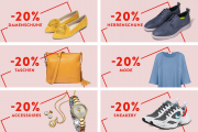 20% Rabatt alle Artikel f&uuml;r Damen und Herren im Mirapodo Shop
