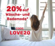 20% Rabatt auf alle Artikel aus dem W&auml;sche- und Bademodensortiment im Neckermann Shop