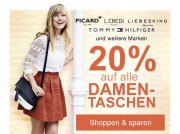 20% Rabatt auf alle Damen Taschen