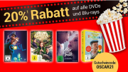 20% Rabatt auf alle DVDs & Blu-rays bei Weltbild