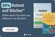 20% Rabatt auf alle gebrauchte B&uuml;cher bei reBuy
