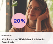 20% Rabatt auf alle H&ouml;rb&uuml;cher & H&ouml;rbuch-Downloads bei Thalia