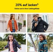 20% Rabatt auf alle Jacken f&uuml;r die ganze Familie bei NKD
