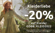 20% Rabatt auf alle Kleider bei Bonprix