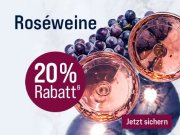 20% Rabatt auf alle Ros&eacute;weine im Silkes Weinkeller