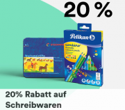 20% Rabatt auf alle Schreibwaren bei Thalia